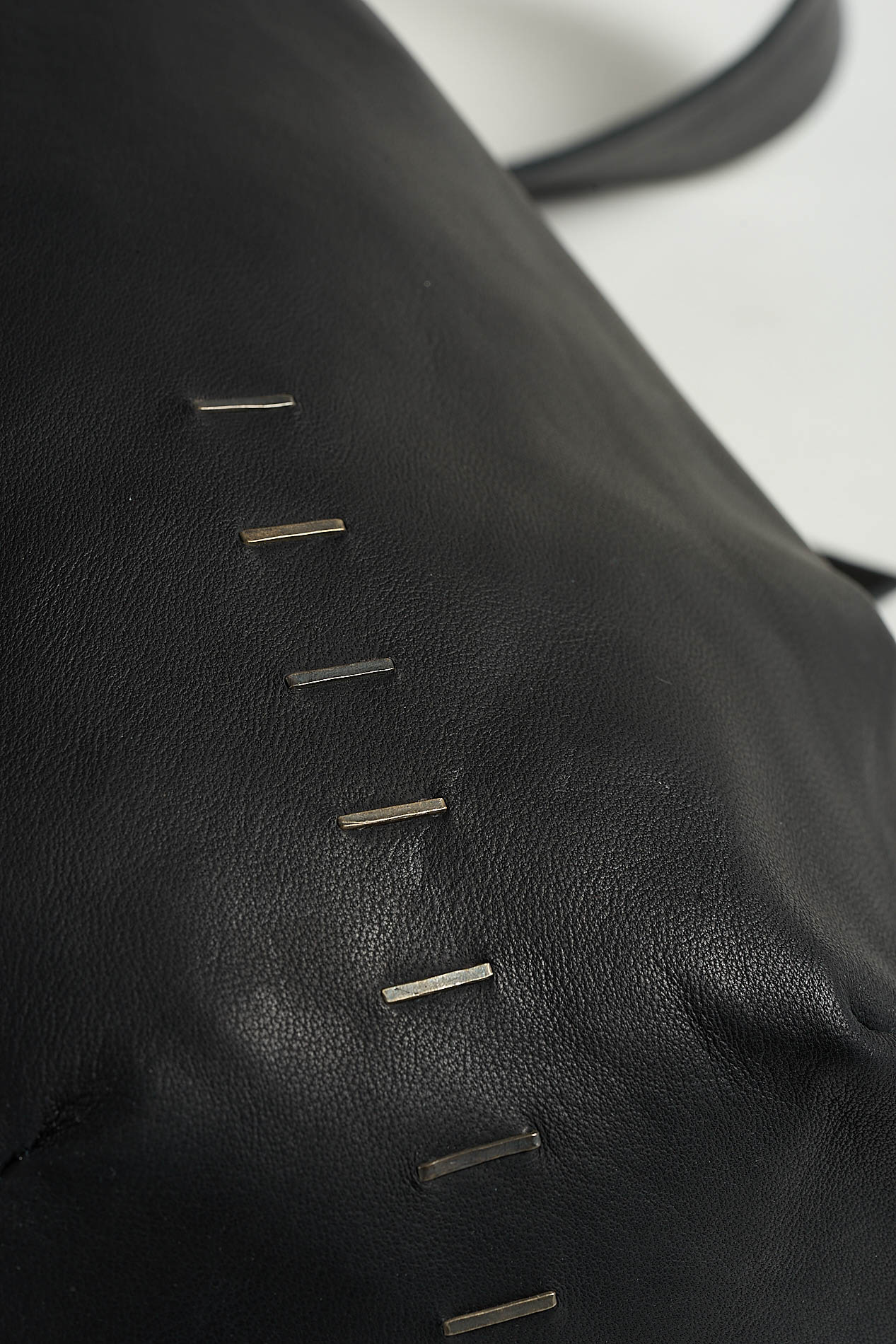 daniele basta leather and silver bags - DETAIL